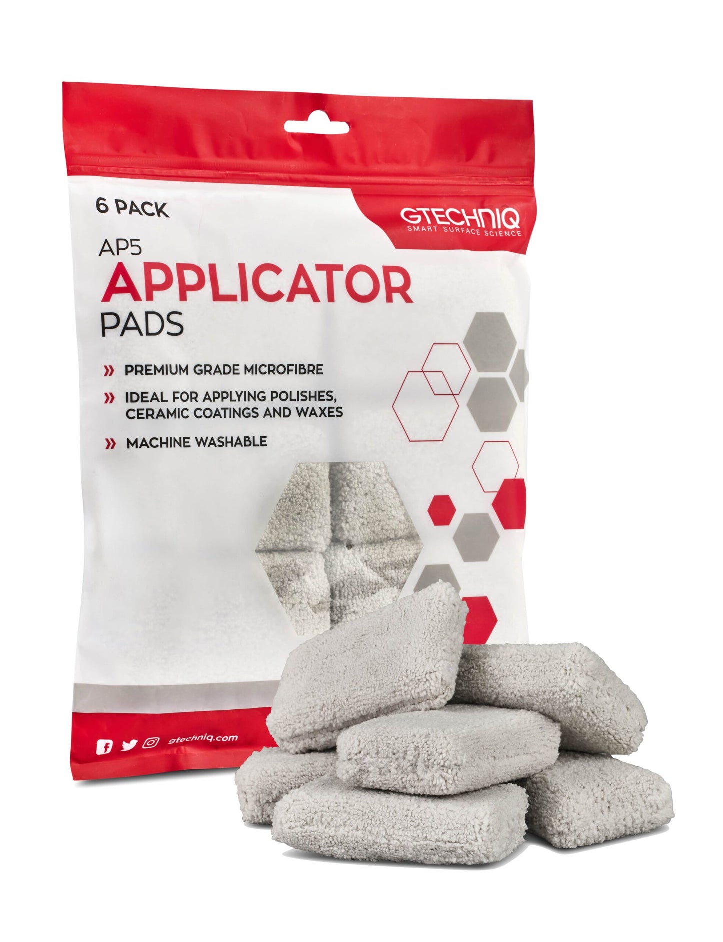 AP5- Single Microfiber Applicator Pad